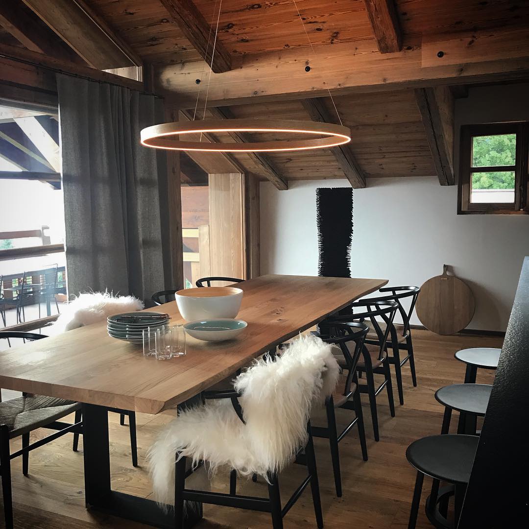 luminaire O henri bursztyn ambiance chalet
