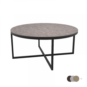 Table basse ronde - plateau céramique - Odeon